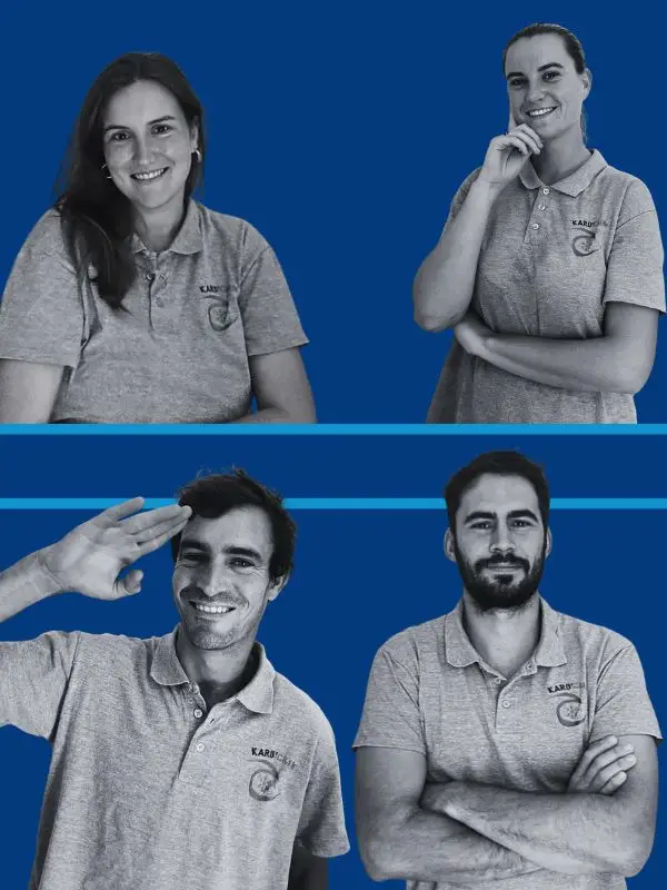 L’équipe de techniciens KaruClim