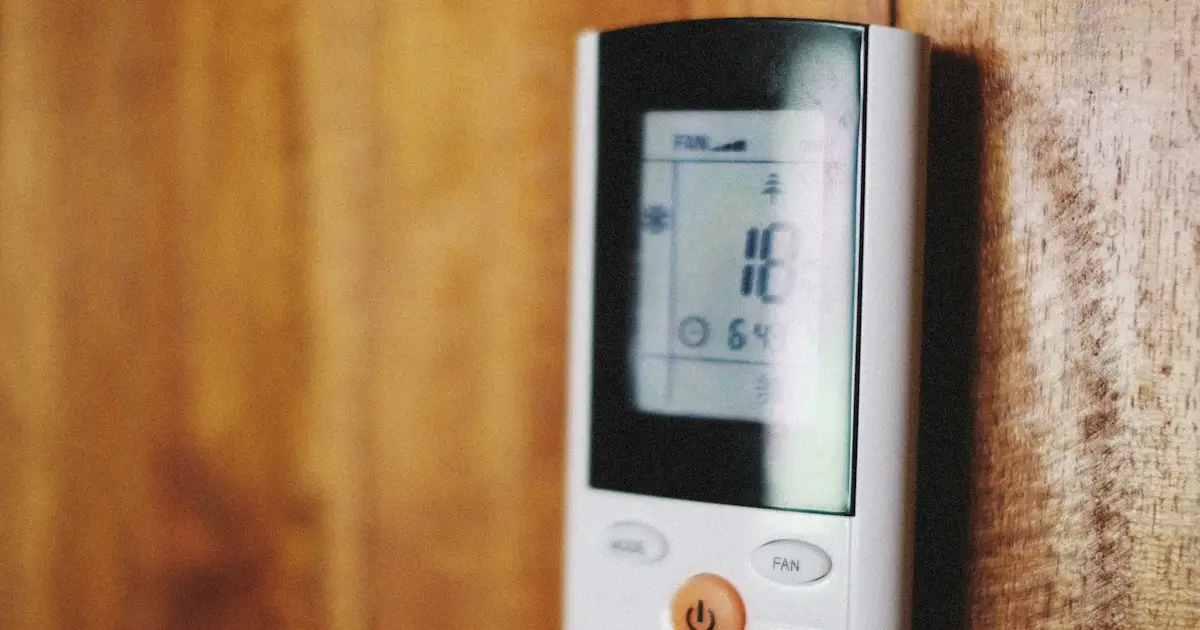 Télécommande de climatisation