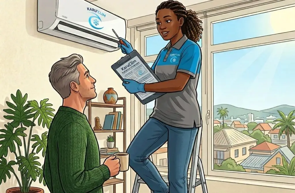 Propriétaire et locataire face à une panne de climatisation